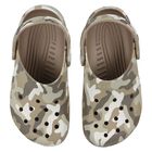 Black & Grey Classic Camo Clogs Sandals, 2, hi-res