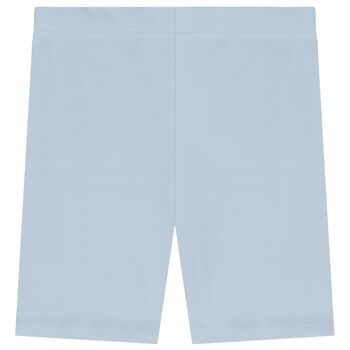 Blue Logo Softskin Cycling Shorts