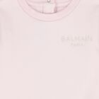 Baby Girls Pink Logo Babygrow Gift Set, 2, hi-res