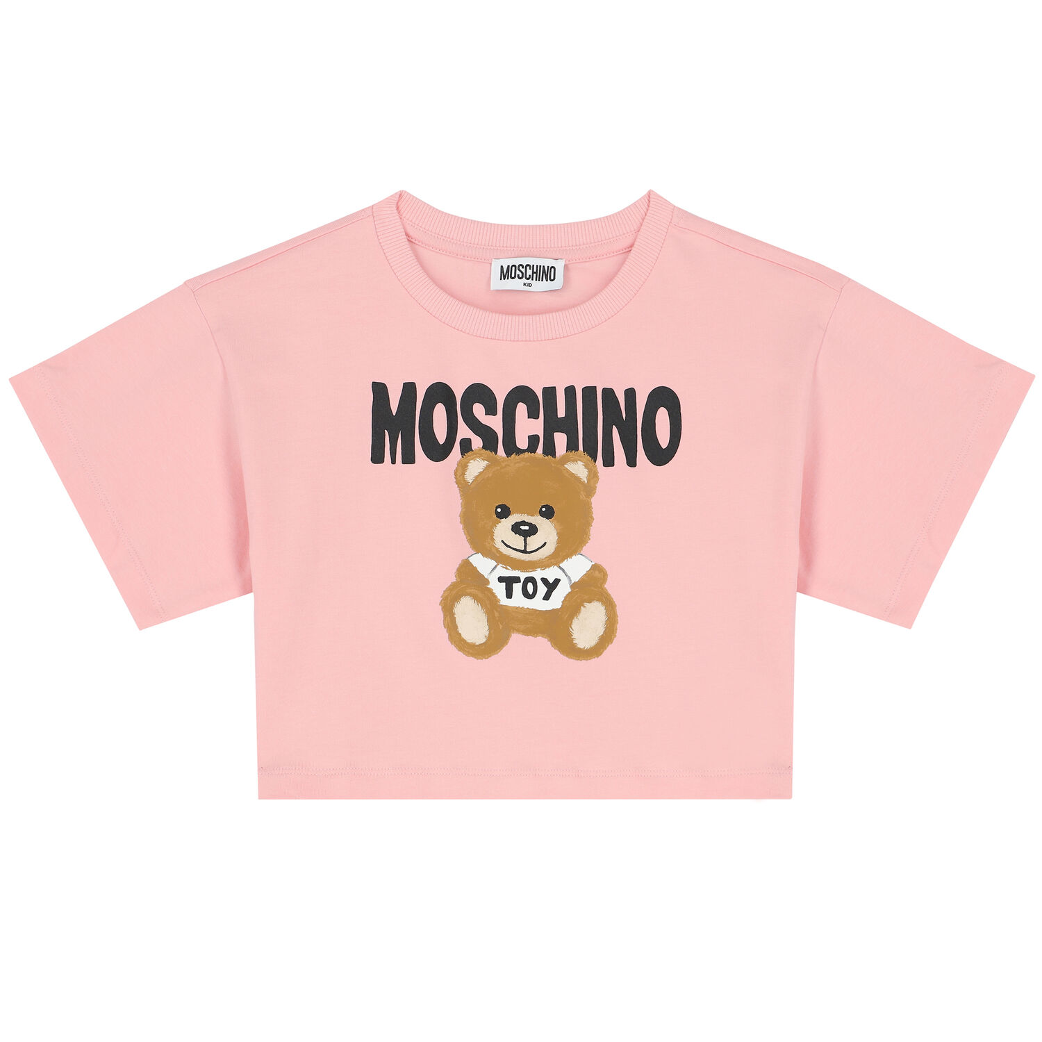 Girls Pink Teddy Logo Skirt Set, 3, hi-res