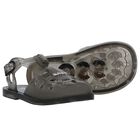 Boys Black Logo Jelly Sandals, 1, hi-res