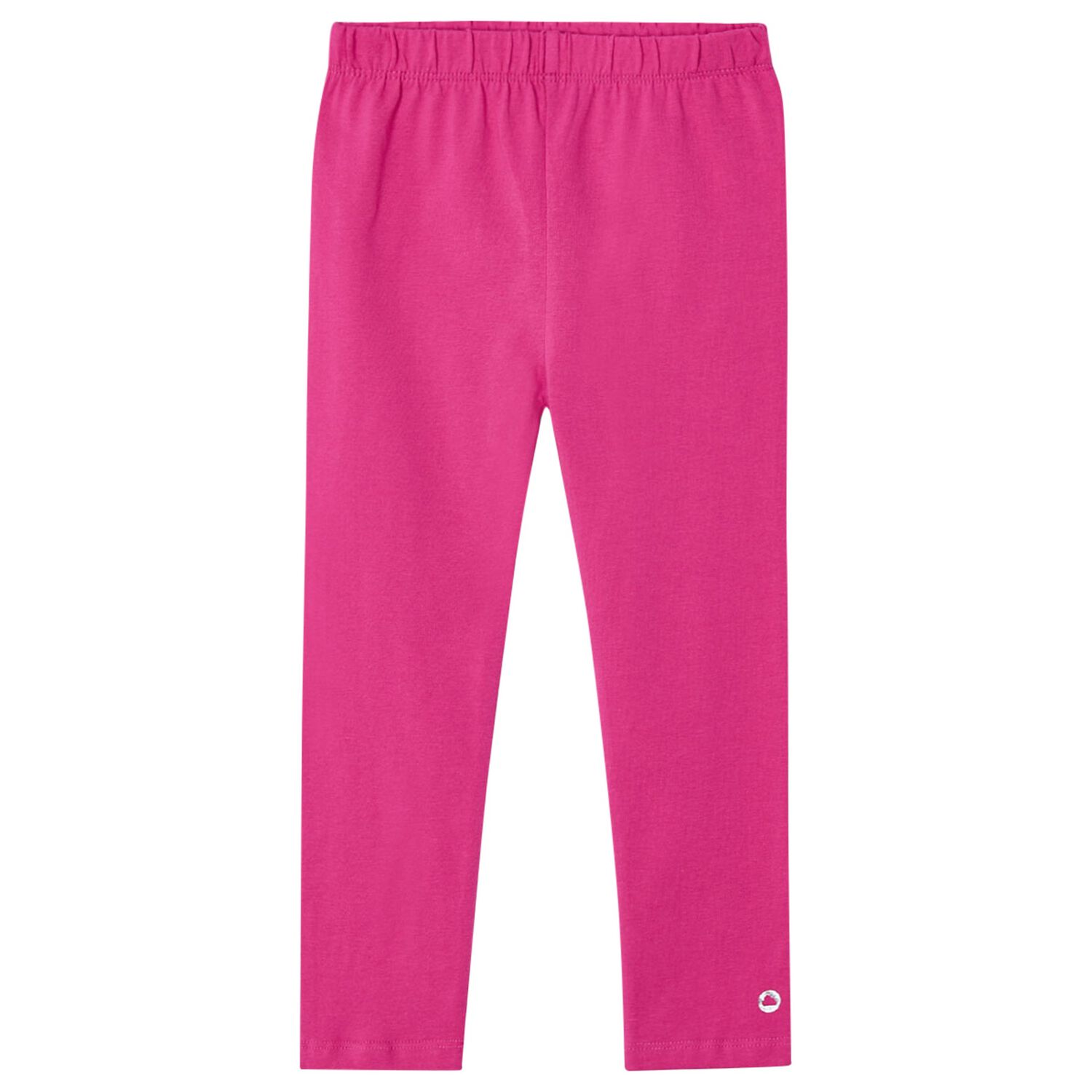 Girls Pink Logo Leggings, 3, hi-res image number null