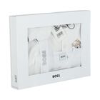White Logo Baby Gift Set, 1, hi-res