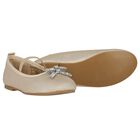 Girls Gold Embellished Shoes, 2, hi-res