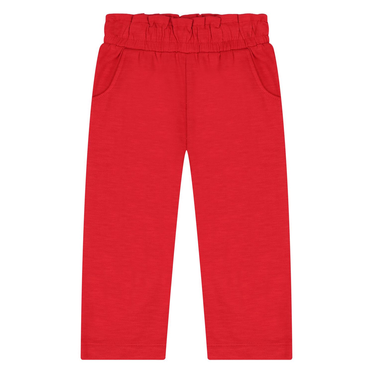 Younger Girls Ivory & Red Tracksuit Set ( 3 Piece ), 1, hi-res