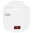 Baby Boys White Logo Baby Bib, 3, hi-res