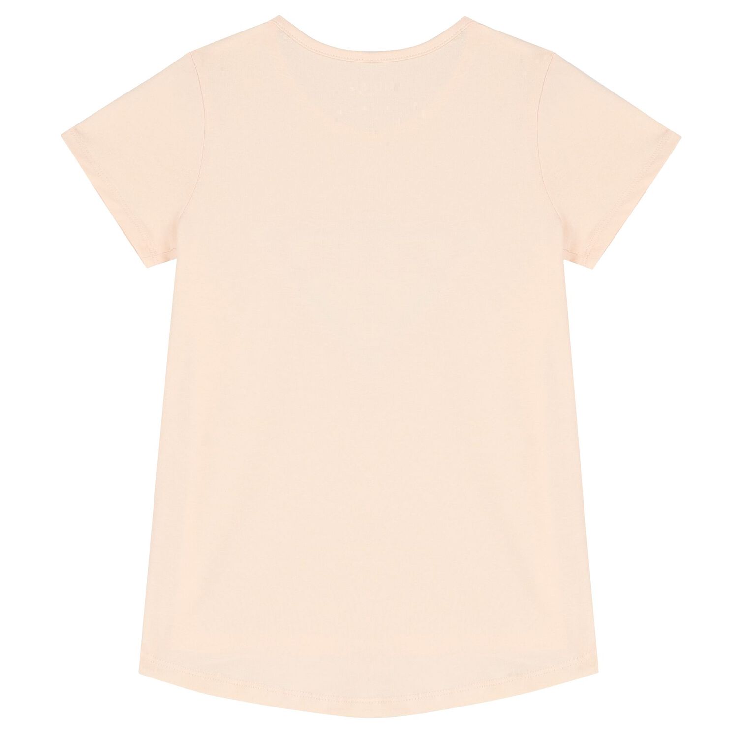 Girls Pink Logo T-Shirt, 3, hi-res image number null