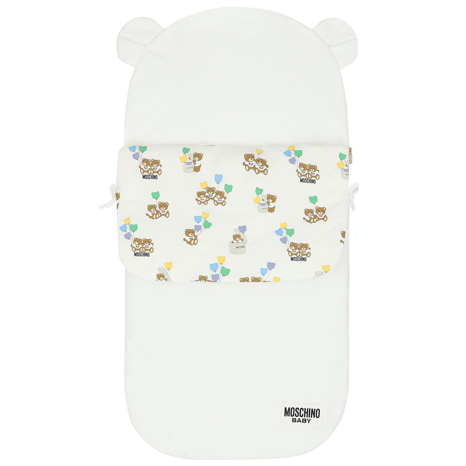Ivory Teddy Bear Logo Baby Nest, 3, hi-res image number null