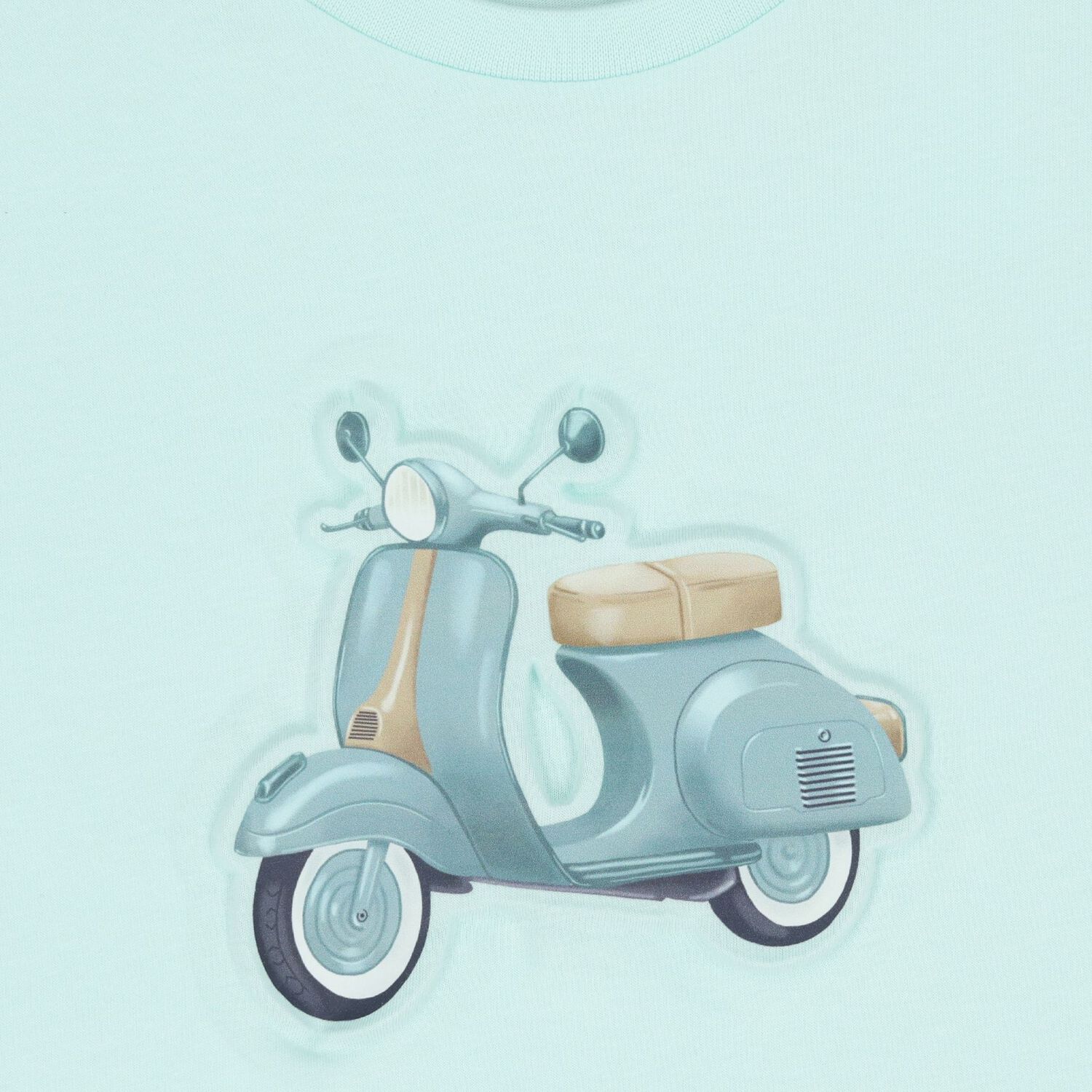 Boys Green Motorbike T-Shirt, 1, hi-res