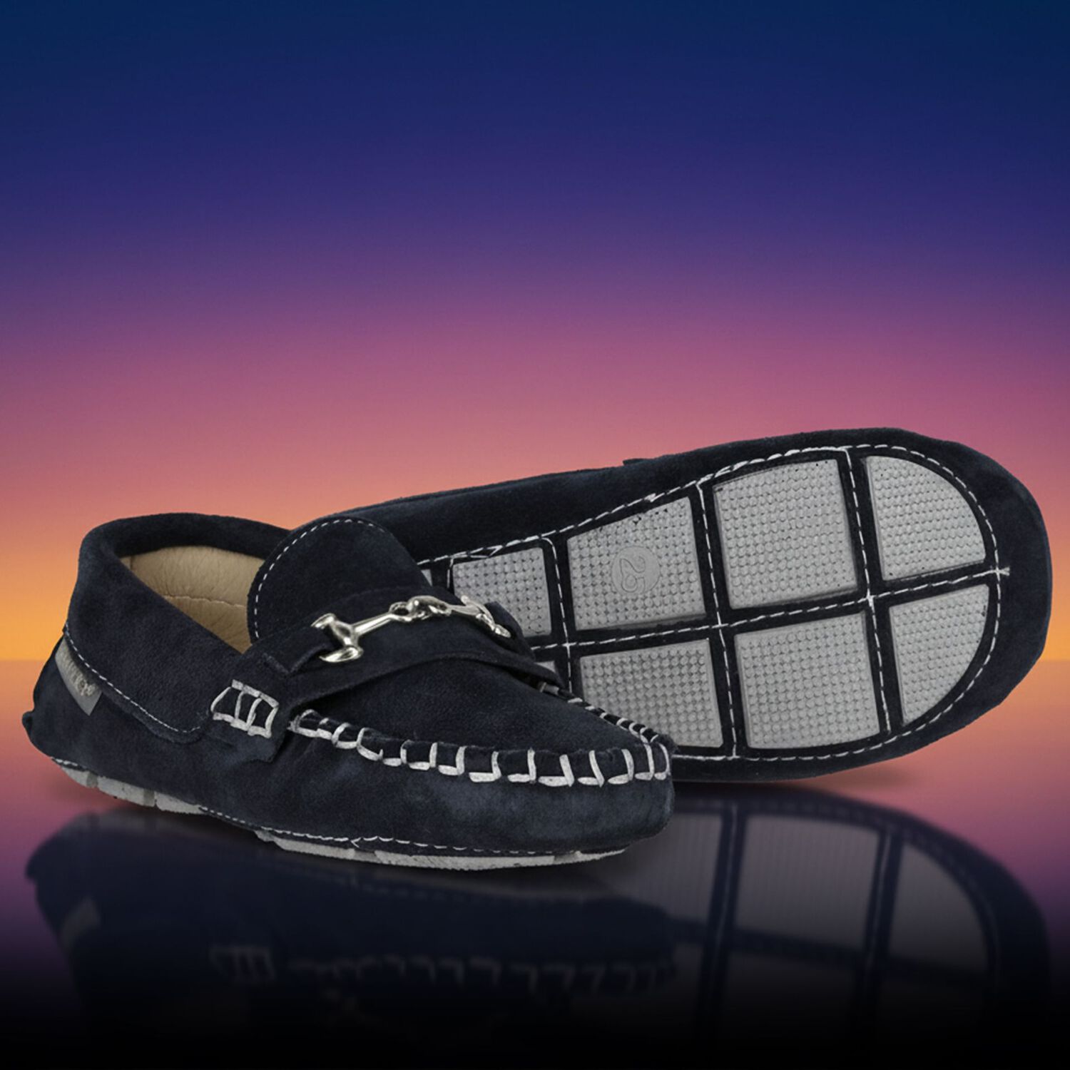 Boys Blue Suede Shoes, 1, hi-res