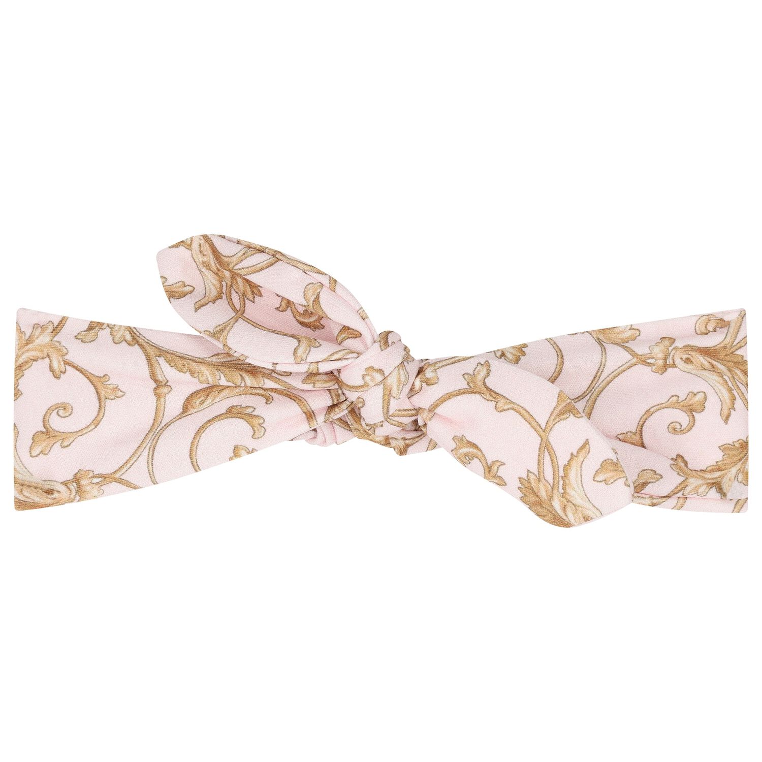 Baby Girls Pink & Gold Headband, 1, hi-res