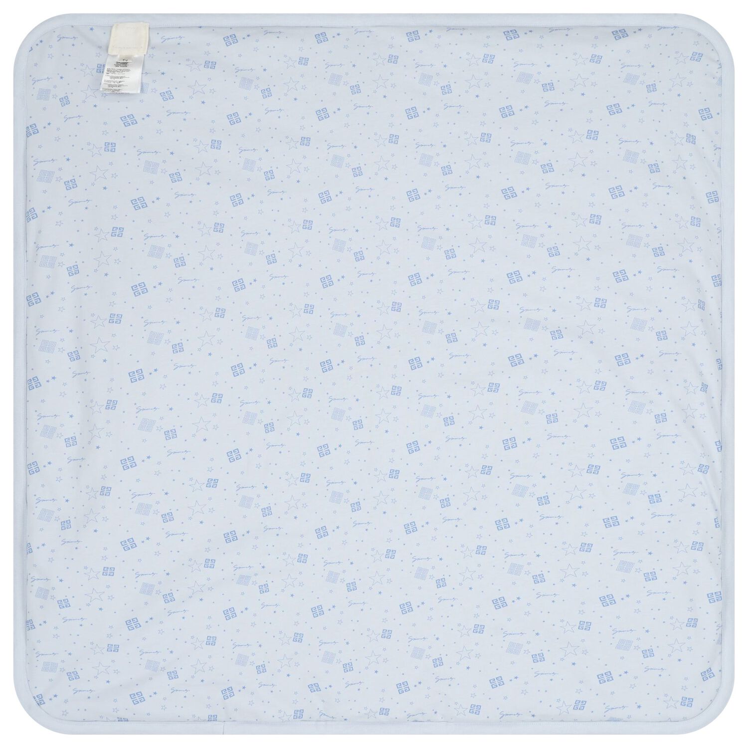 Blue Logo Baby Blanket & Hat Set, 2, hi-res image number null