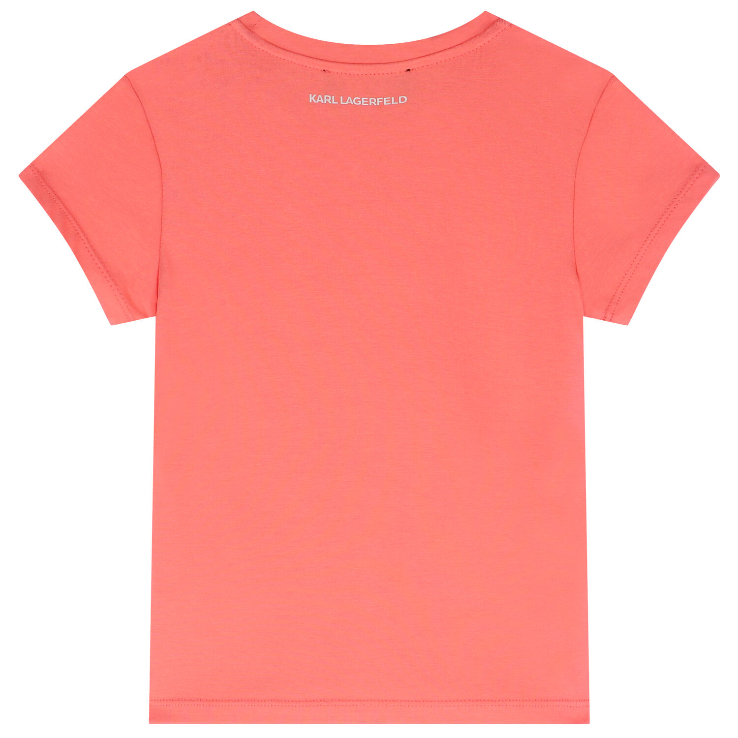 Girls Pink Choupette Logo T-Shirt, 1, hi-res