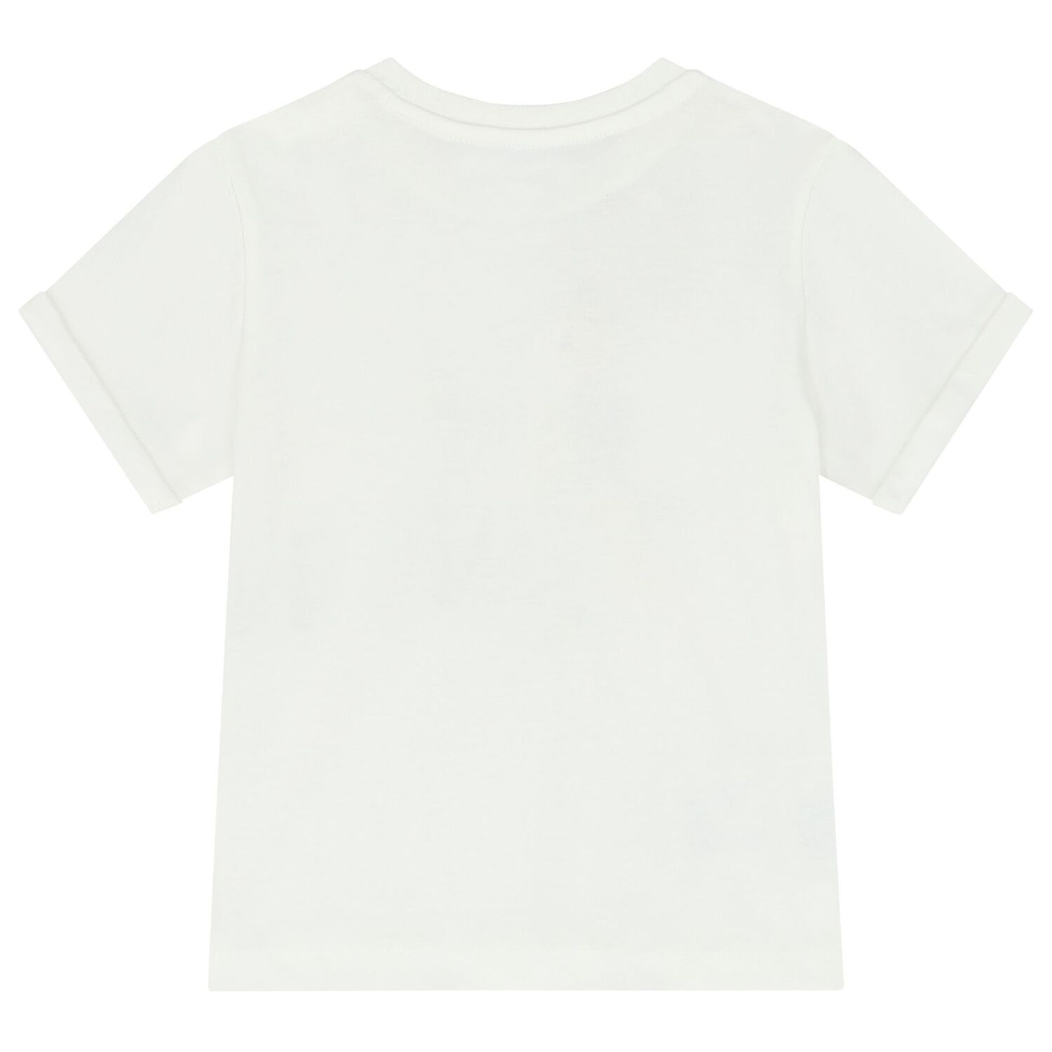 Younger Boys White & Yellow Shorts Set, 1, hi-res