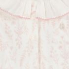 Baby Girls Ivory & Pink Wildflower Babygrow, 1, hi-res