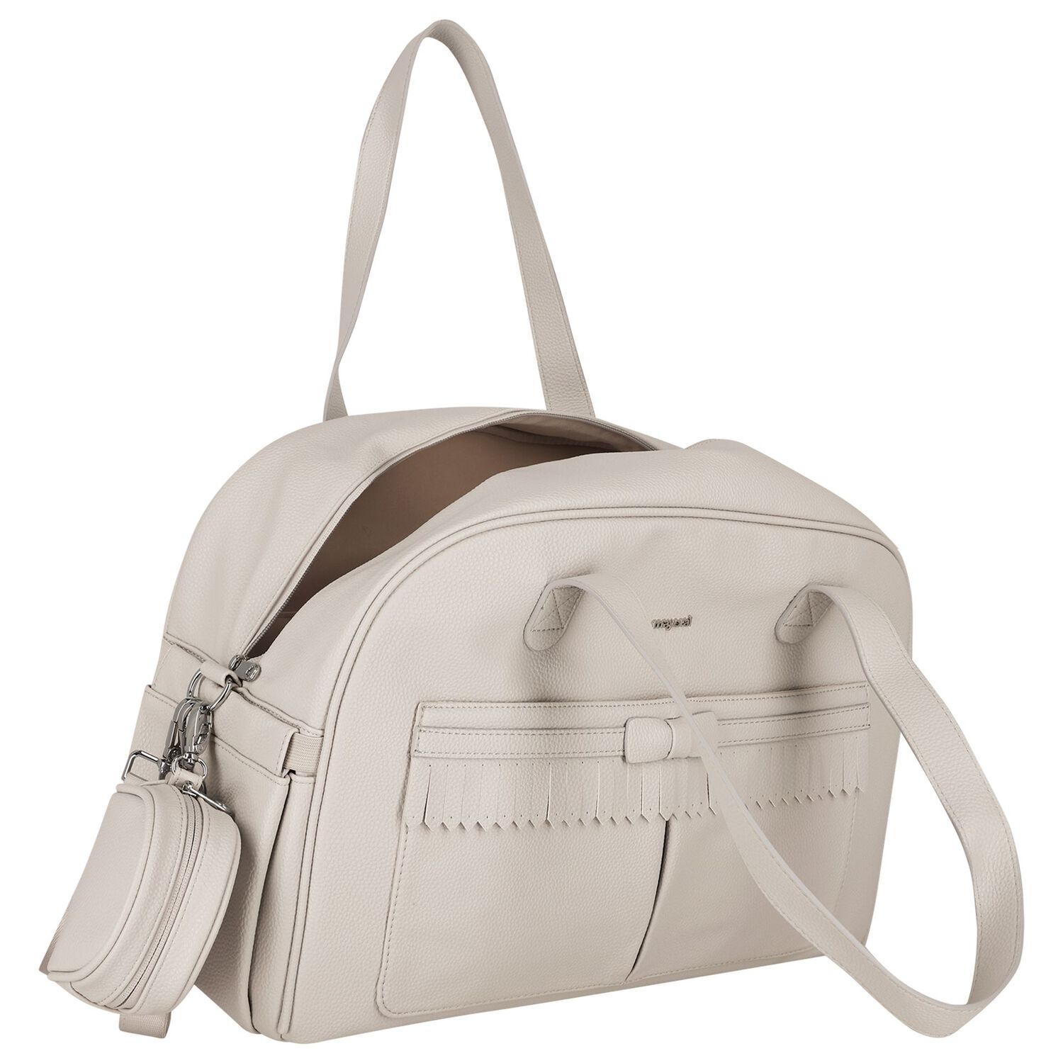 Beige Baby Changing Bag, 1, hi-res