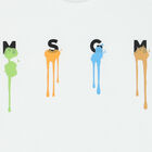 Boys White Paint Splatter Logo T-Shirt, 1, hi-res