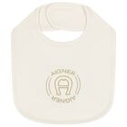 Ivory Logo Baby Bib, 1, hi-res