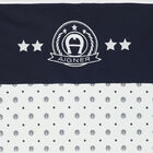 Navy & White Logo Baby Blanket, 1, hi-res