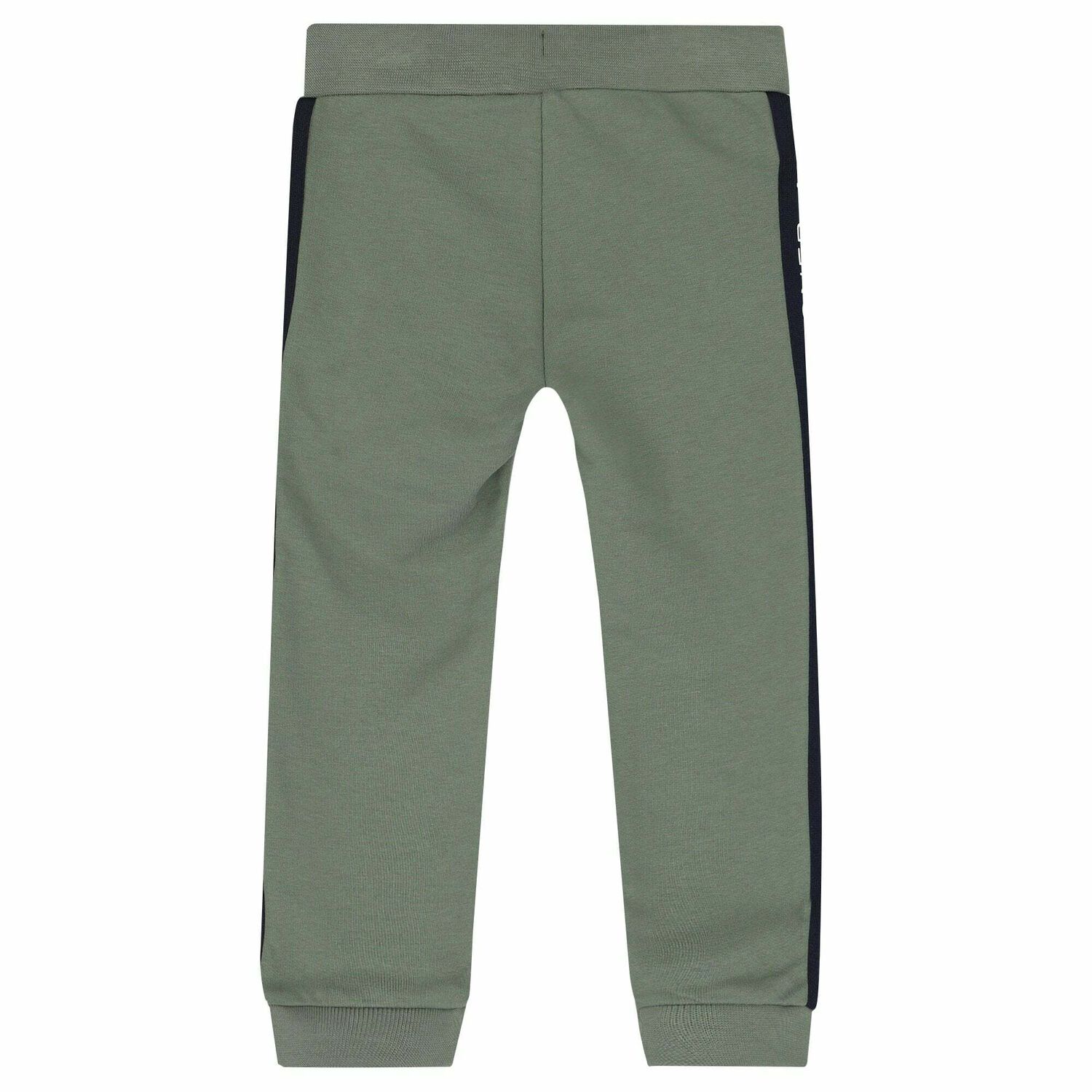 Younger Boys Khaki Logo Joggers, 1, hi-res