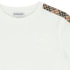 White Logo Check T-Shirt, 1, hi-res