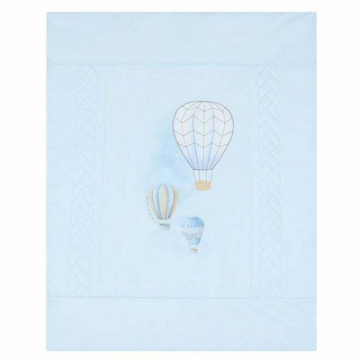 Baby Boys Blue Blanket, 1, hi-res