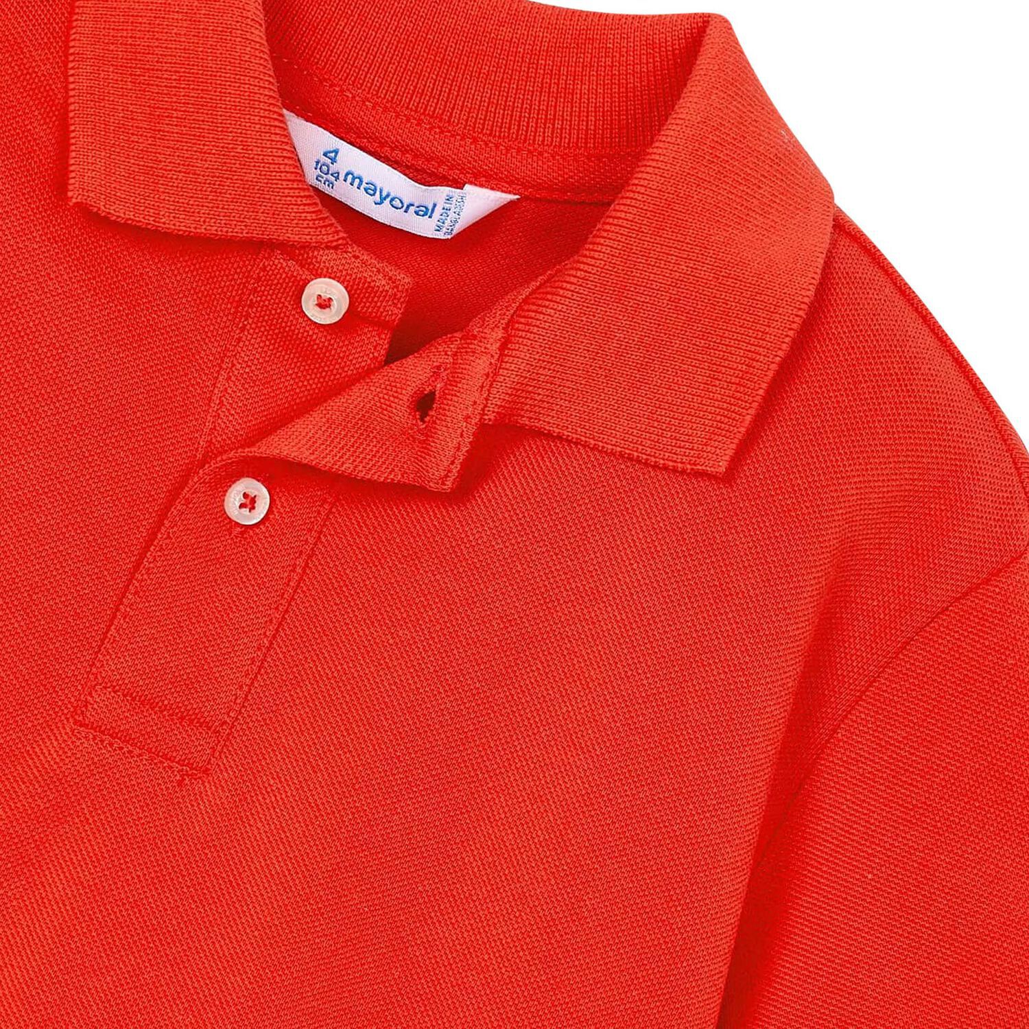 Boys Red Polo Shirt, 6, hi-res image number null
