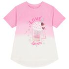 Girls Pink Milkshake T-Shirt, 1, hi-res