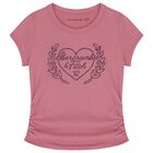 Girls Pink Logo T-Shirt, 1, hi-res