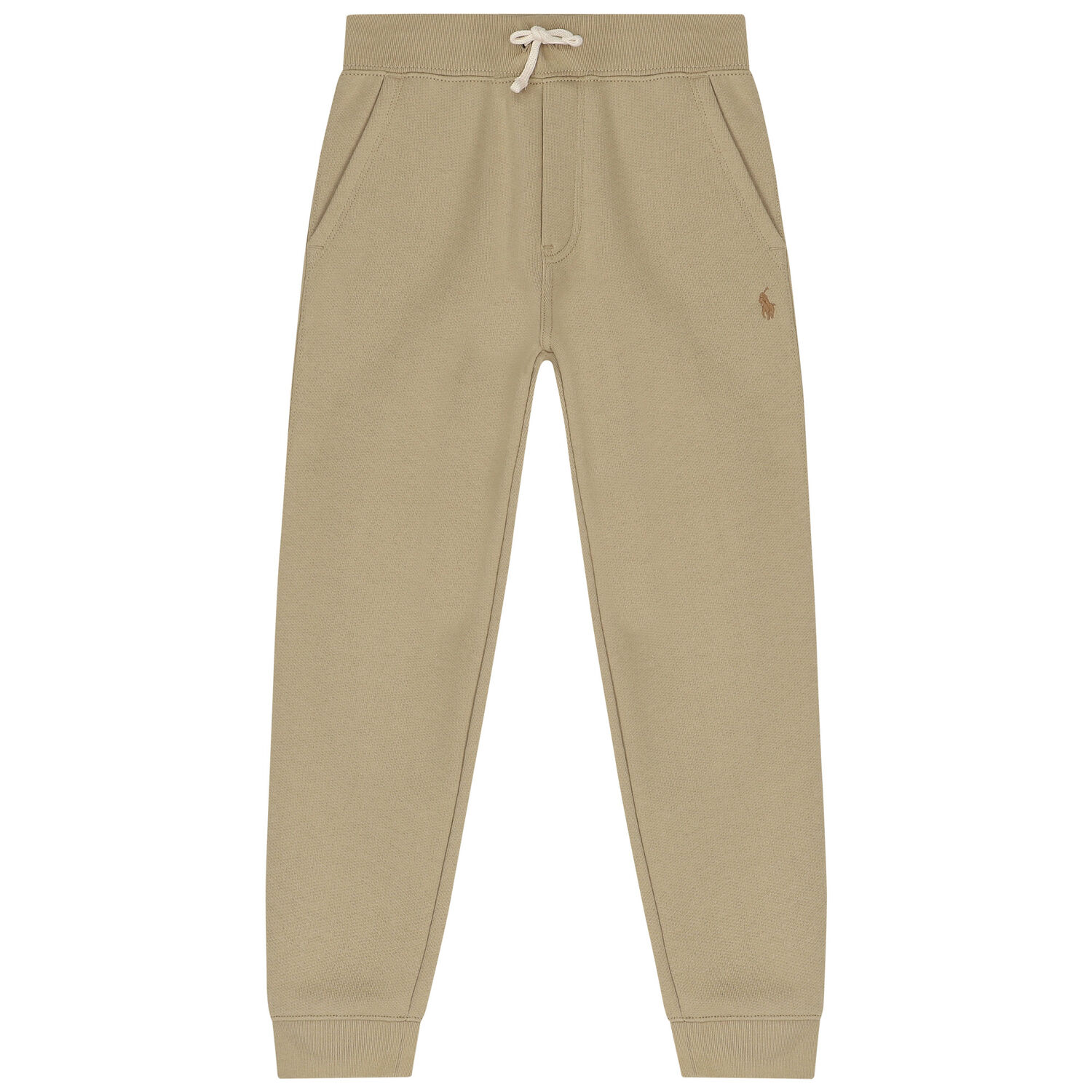 Boys Beige Logo Joggers, 1, hi-res image number null