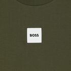 Boys Green Logo T-Shirt, 2, hi-res