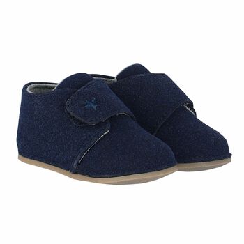 Baby Boys Navy Pre Walker Shoes