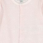 Baby Girls Pink Logo Babygrow Set, 4, hi-res