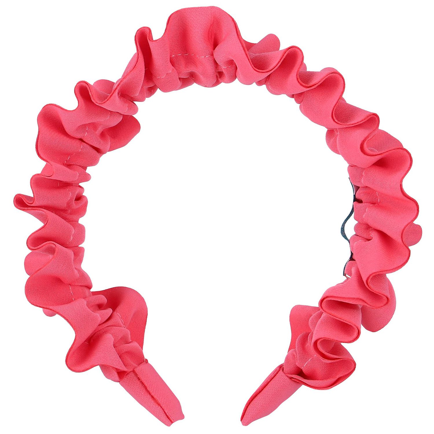 Girls Pink Ruffled Headband, 1, hi-res image number null