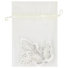 Girls Silver Embellished Butterfly Hair Clip, 5, hi-res