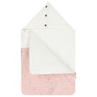 Baby Girls Ivory & Pink Geo Map Baby Nest, 1, hi-res