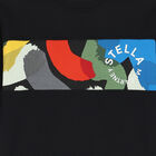 Boys Black Logo Sweatshirt, 1, hi-res