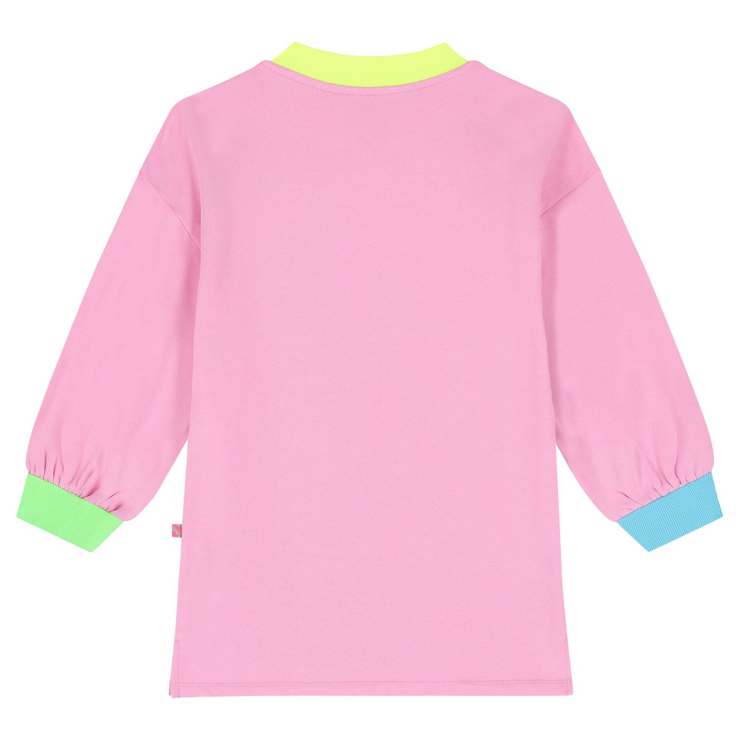 Girls Pink Wonder Woman Sweatshirt Dress, 1, hi-res image number null