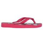 Girls Pink Disney Logo Flip Flops, 2, hi-res