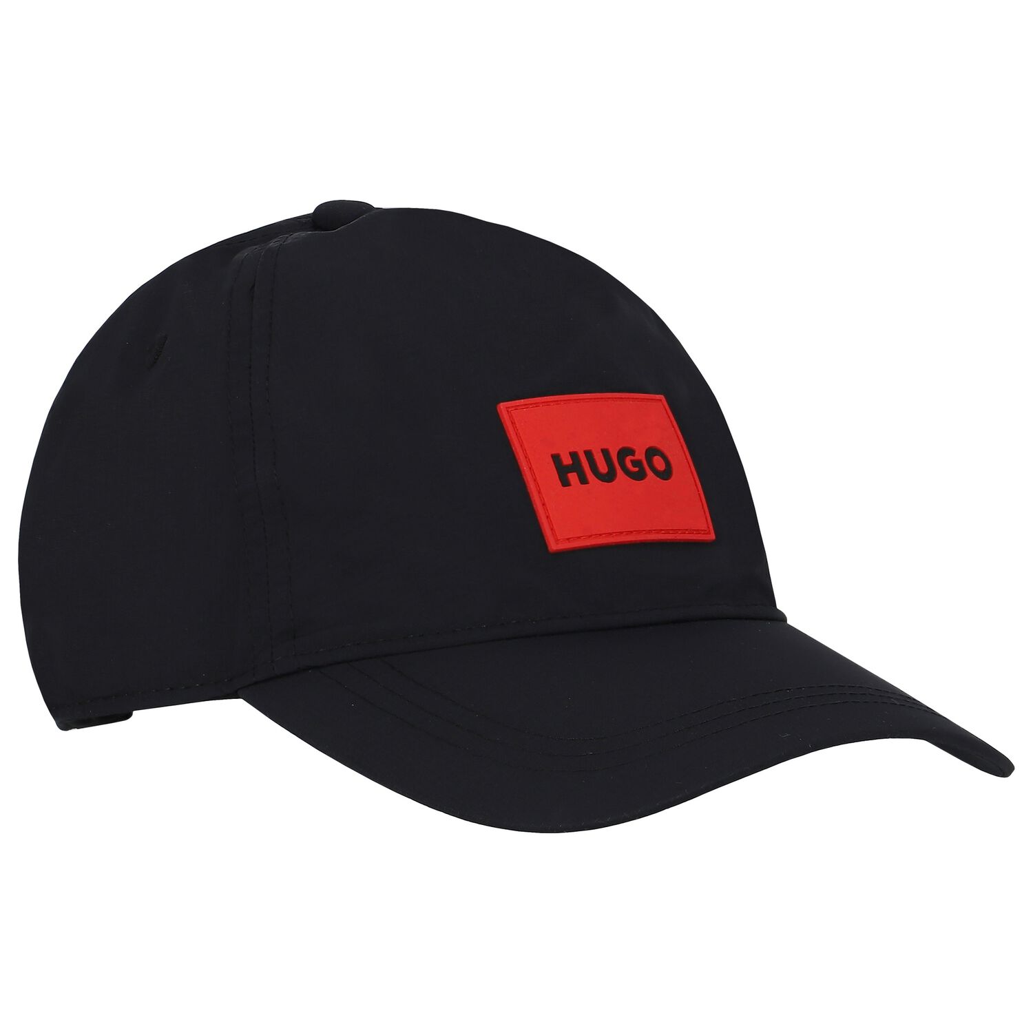 Black & Red Logo Cap, 1, hi-res