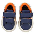Boys Navy Blue Disney Grand Court Trainers, 1, hi-res