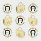 Girls White Logo Long Sleeve Top, 1, hi-res