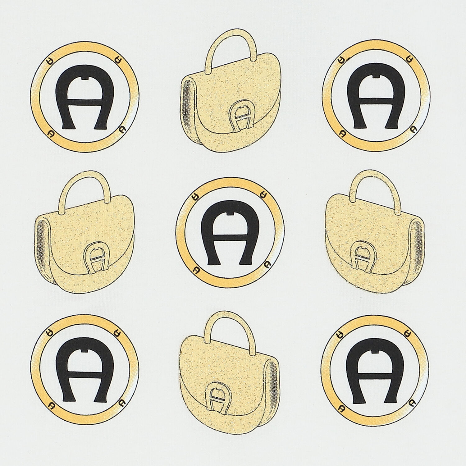 Girls White Logo Long Sleeve Top, 1, hi-res