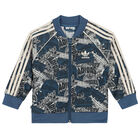 Blue, Black & Ivory Logo Tracksuit, 1, hi-res