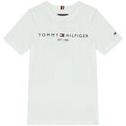 Boys White & Blue Logo Shorts Set, 4, hi-res