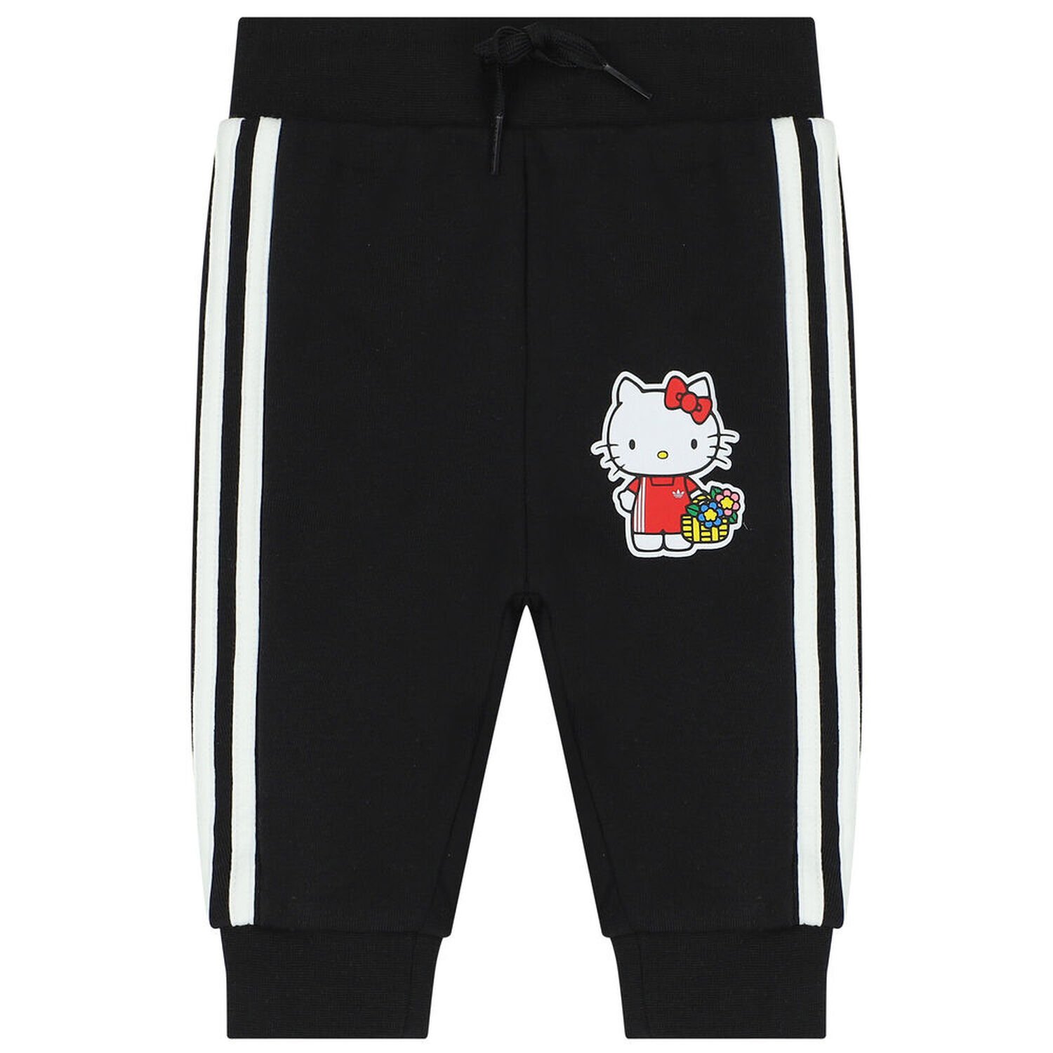 Younger Girls Black Hello Kitty Joggers, 1, hi-res