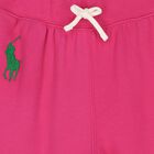 Girls Pink Logo Joggers, 1, hi-res