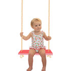 Baby Girls Wild Strawberry Frill Swimsuit, 1, hi-res