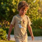 Boys Green Monkey T-Shirt, 2, hi-res