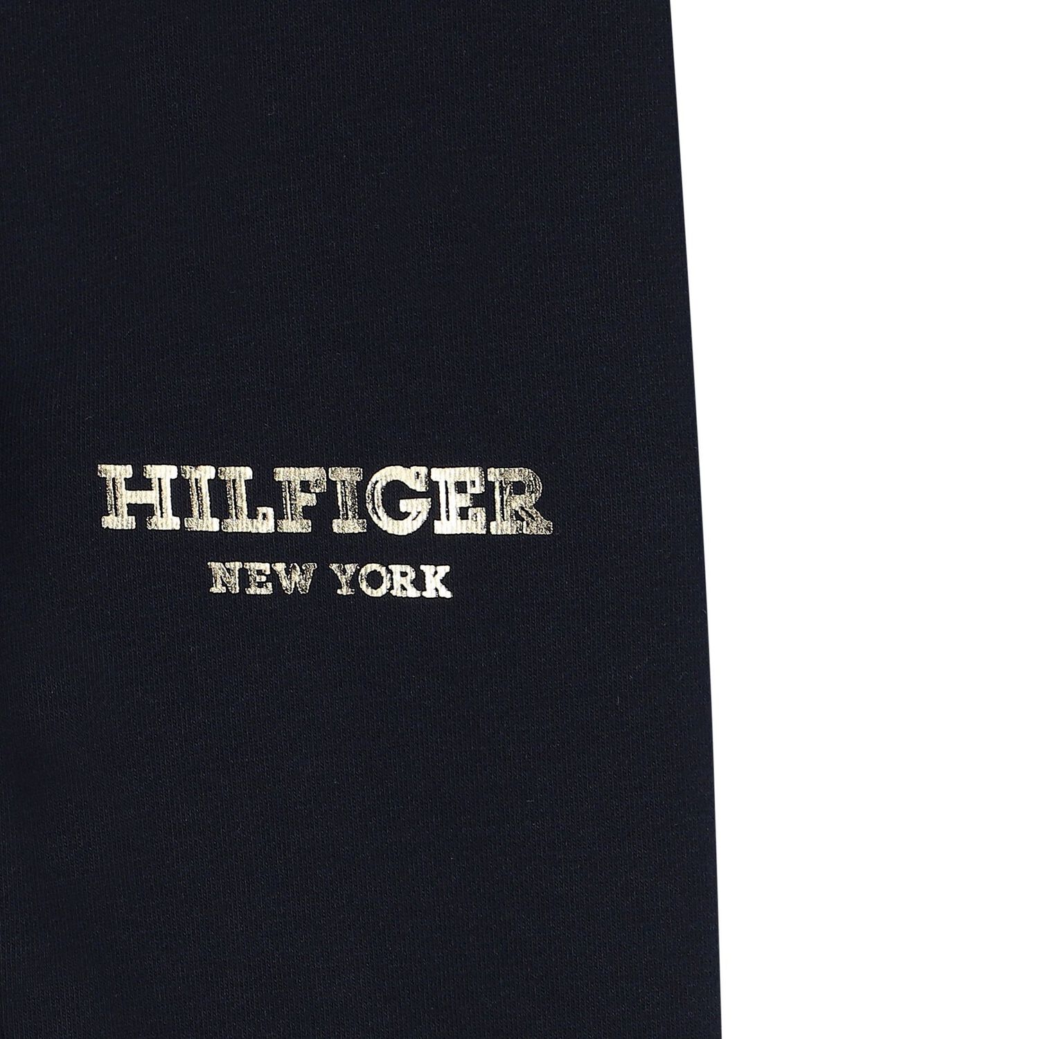 Gilrs Navy Blue Logo Leggings, 1, hi-res image number null